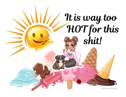 Funny 2026 Wall Calendar: Sarcastic Gift for Hot Messes