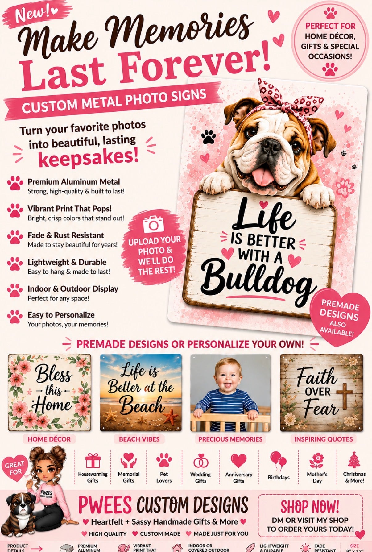 Metal Keepsakes