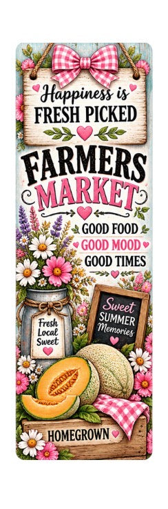 Farmers Market/English Bulldog Bookmarks