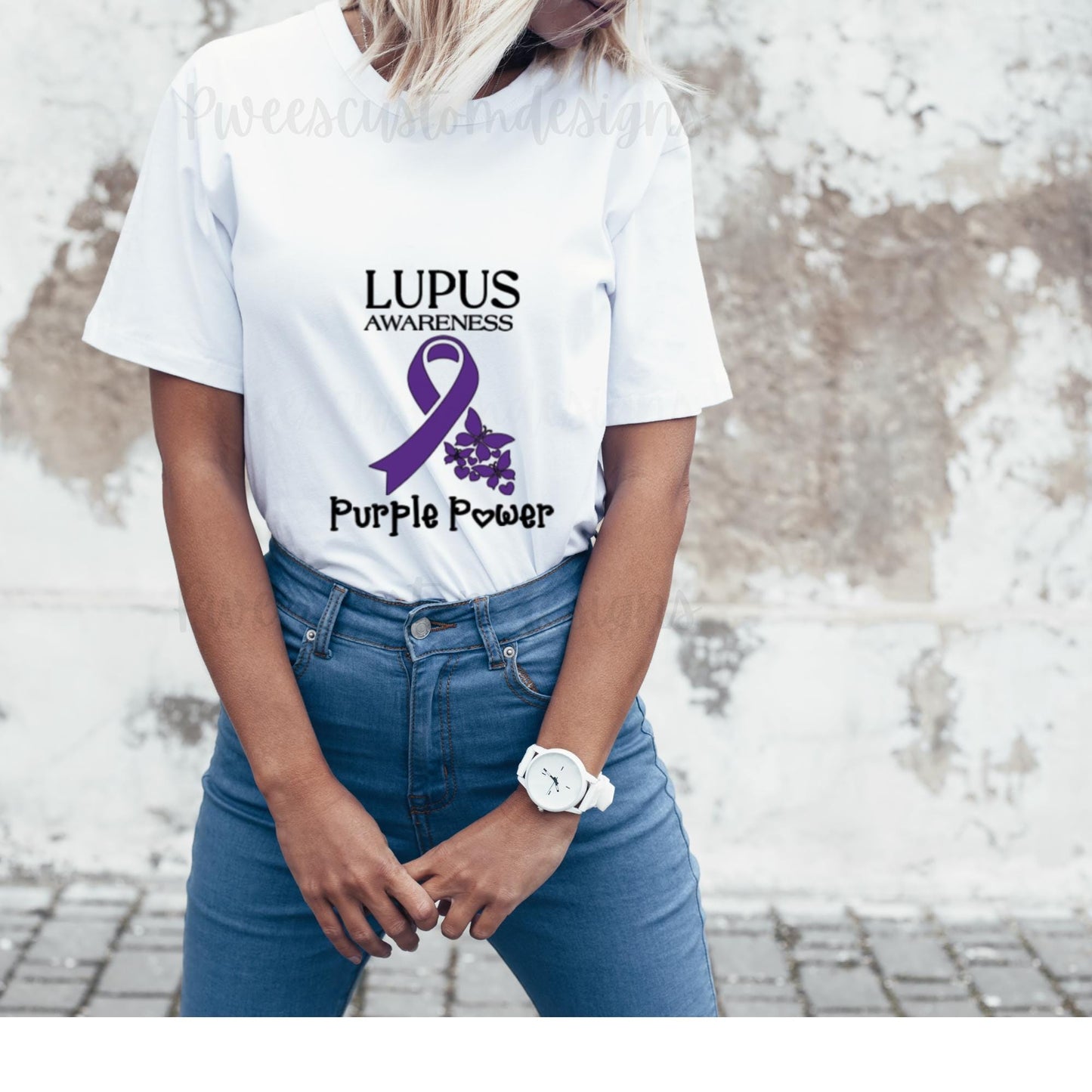 Lupus, Lupus Awareness, Lupus Awareness Shirt, Purple Ribbon, Awareness Gifts, Lupus Awareness Support, Purple Ribbon Tee, Lupus Support