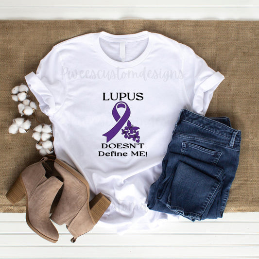 Lupus, Lupus Awareness, Lupus Awareness Shirt, Purple Ribbon, Awareness Gifts, Lupus Awareness Support, Purple Ribbon Tee, Lupus Support