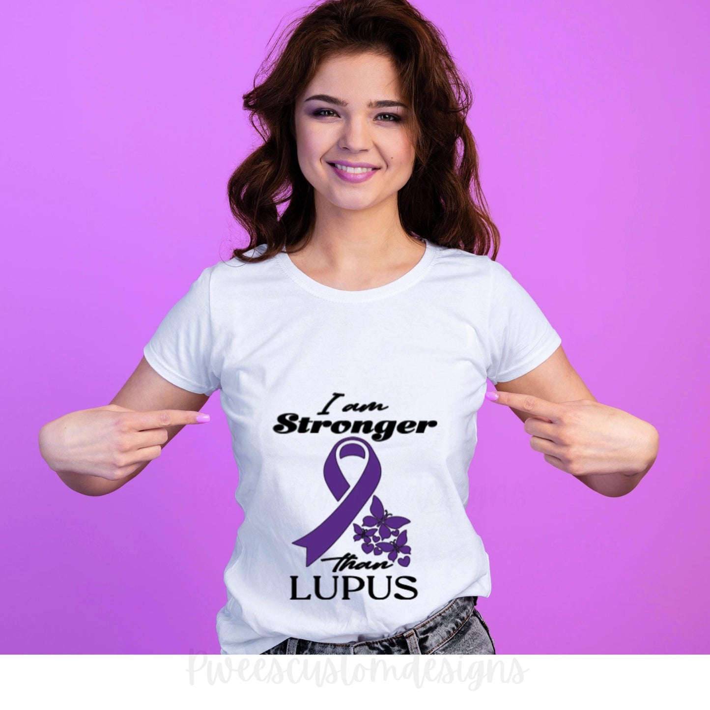 Lupus, Lupus Awareness, Lupus Awareness Shirt, Purple Ribbon, Awareness Gifts, Lupus Awareness Support, Purple Ribbon Tee, Lupus Support